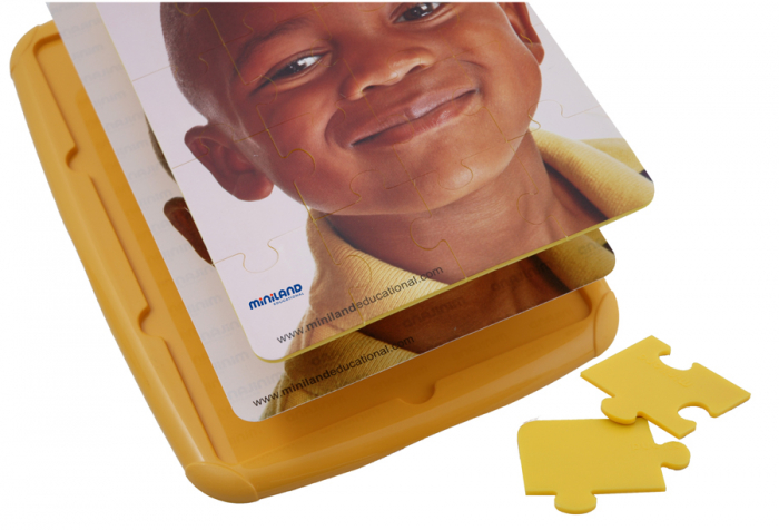 Set de 4 puzzle-uri - Copiii lumii [2]