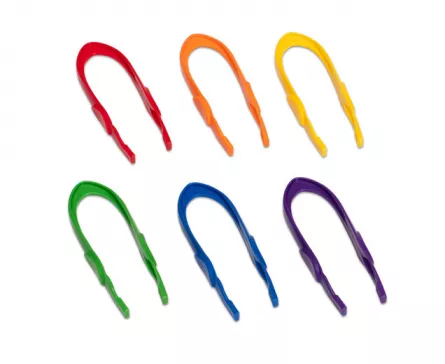 Set de 6 pensete colorate, 15 cm [2]