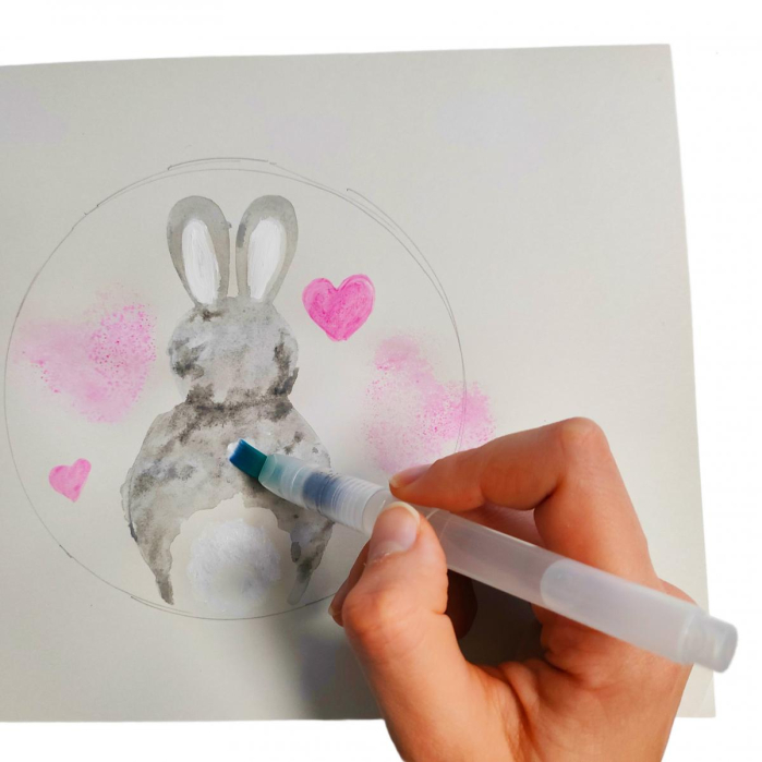 Set de 6 pensule cu rezervor- 3 dimensiuni diferite [3]