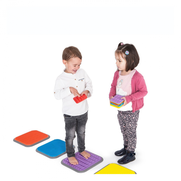 Set de 6 placi senzoriale de podea, 30 x 30 cm [2]