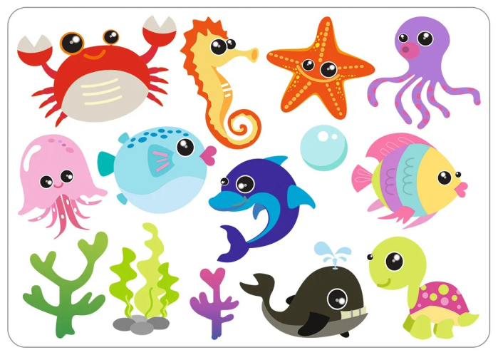 Set de 6 sabloane - Viata la ferma [8]