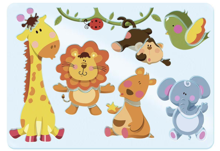 Set de 6 sabloane - Viata la ferma [4]