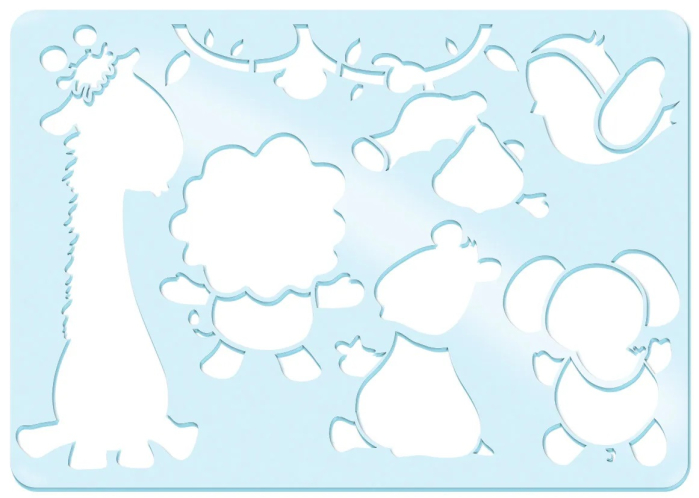 Set de 6 sabloane - Viata la ferma [3]