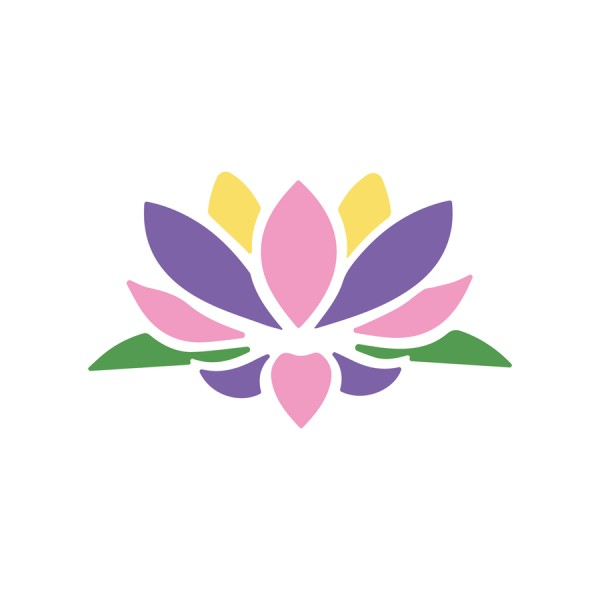 Set de 6 șabloane cu flori, 14 x 14 cm [3]