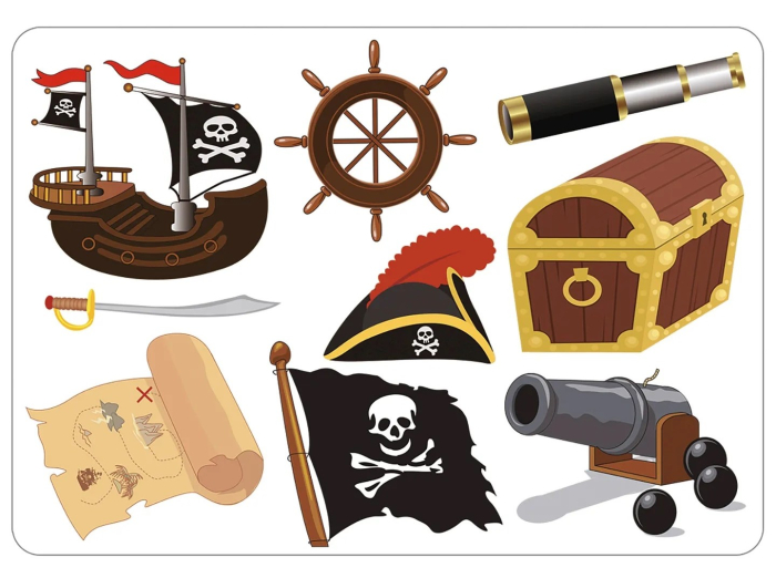 Set de 6 sabloane - Mijloace de transport [11]