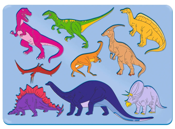 Set de 6 sabloane - Mijloace de transport [16]