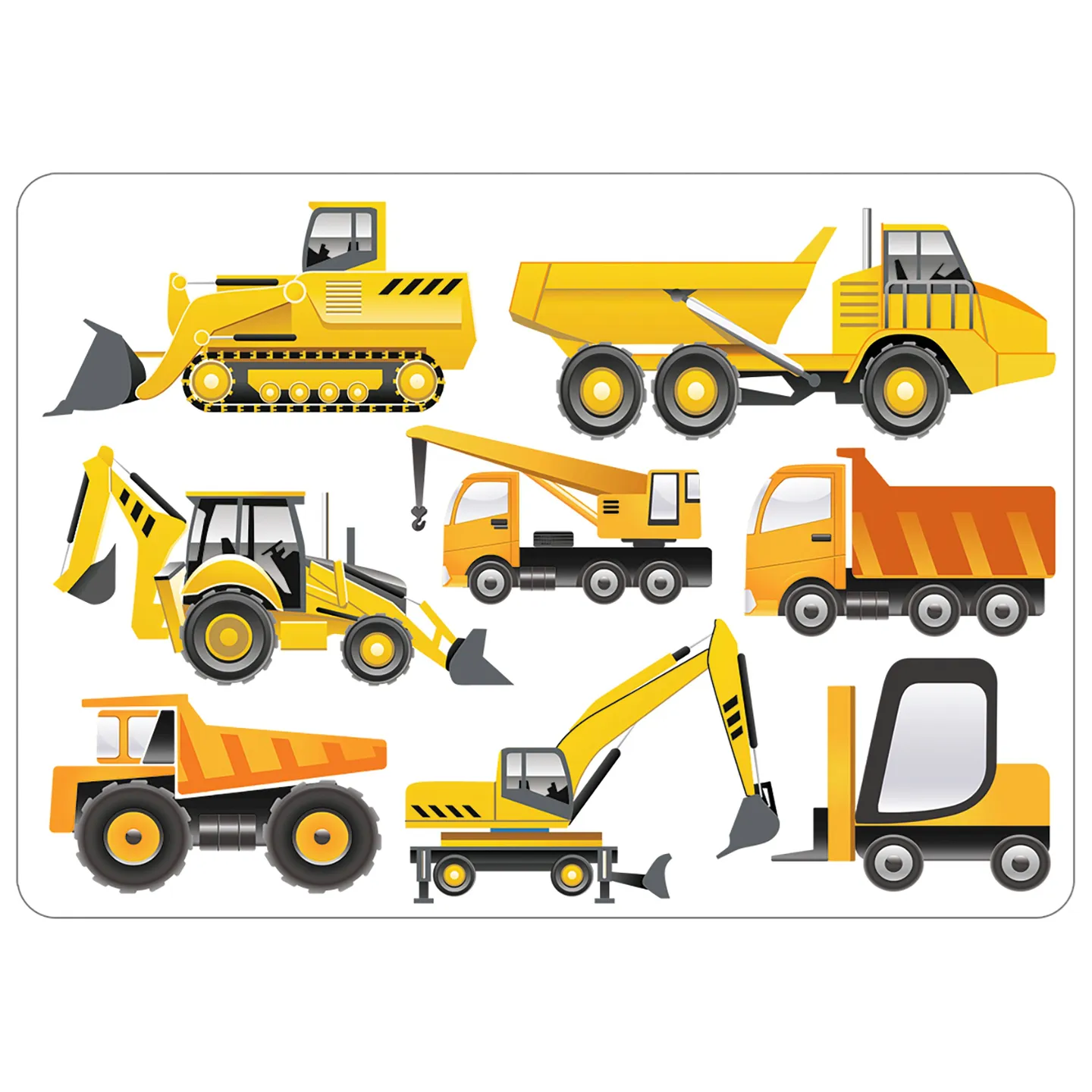 Set de 6 sabloane - Mijloace de transport [6]