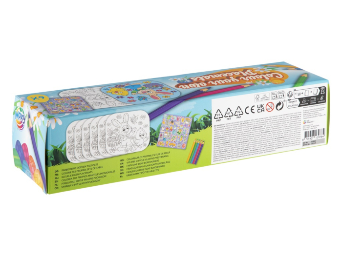 Set de 6 suporturi de masă pentru colorat [3]