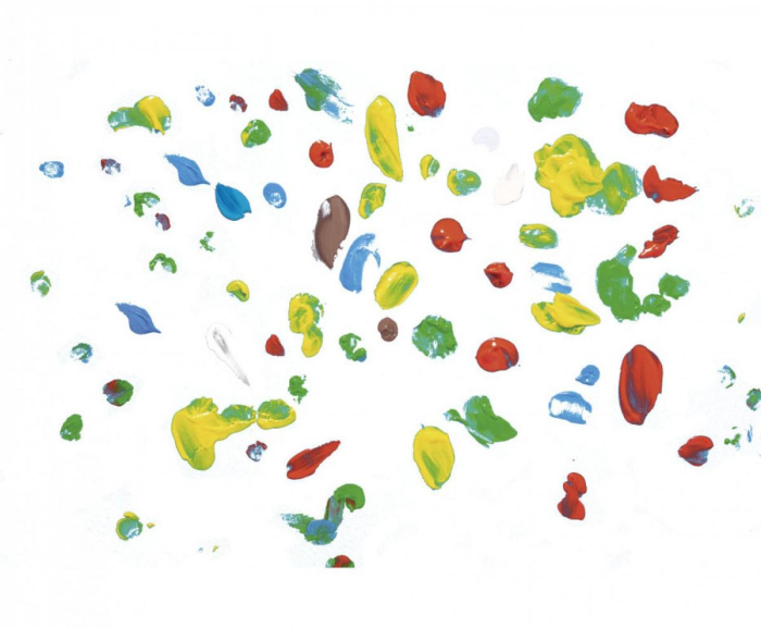 Set de 6 vopsele pentru pictura cu degetele, 500 ml [3]