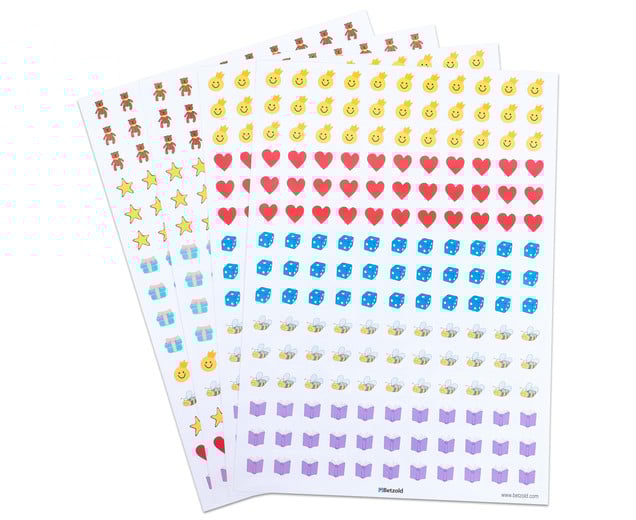 Set de 660 de stickere pentru recompense [3]