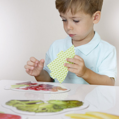 Set de 9 puzzle-uri maxi - Alimente sănătoase [4]