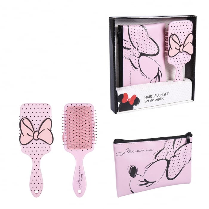 Set de coafat cu 2 accesorii - Minnie Mouse