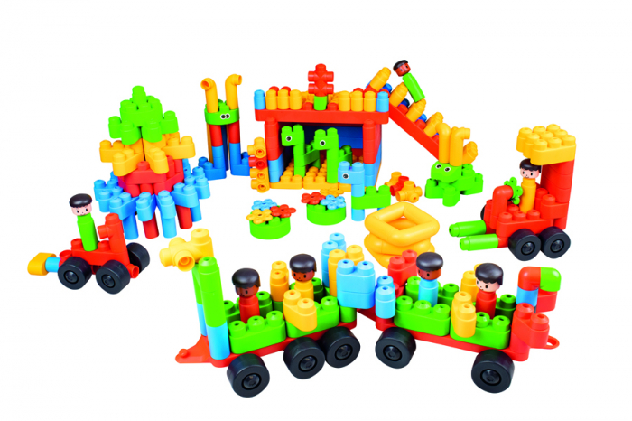 Set de constructie - 345 de piese