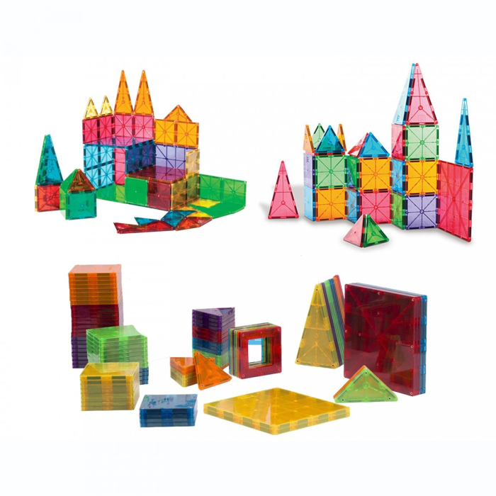 Set de constructie cu 60 de piese magnetice [2]