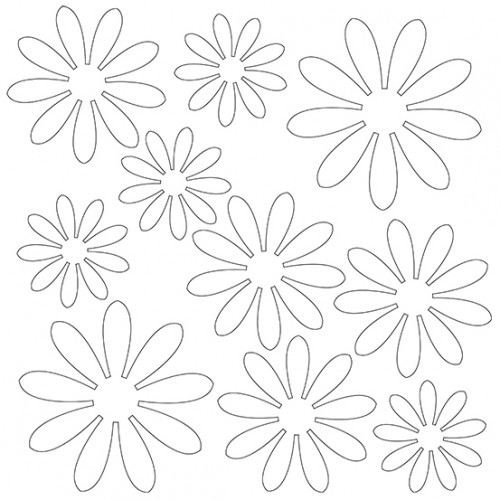 Set de creație - Coroniță de flori albe [2]