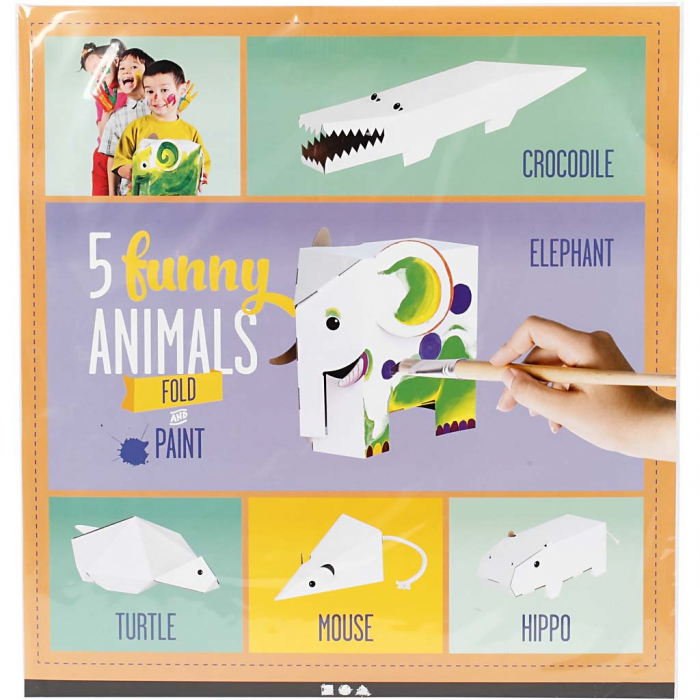 Set de creatie din carton - 5 Animale [3]