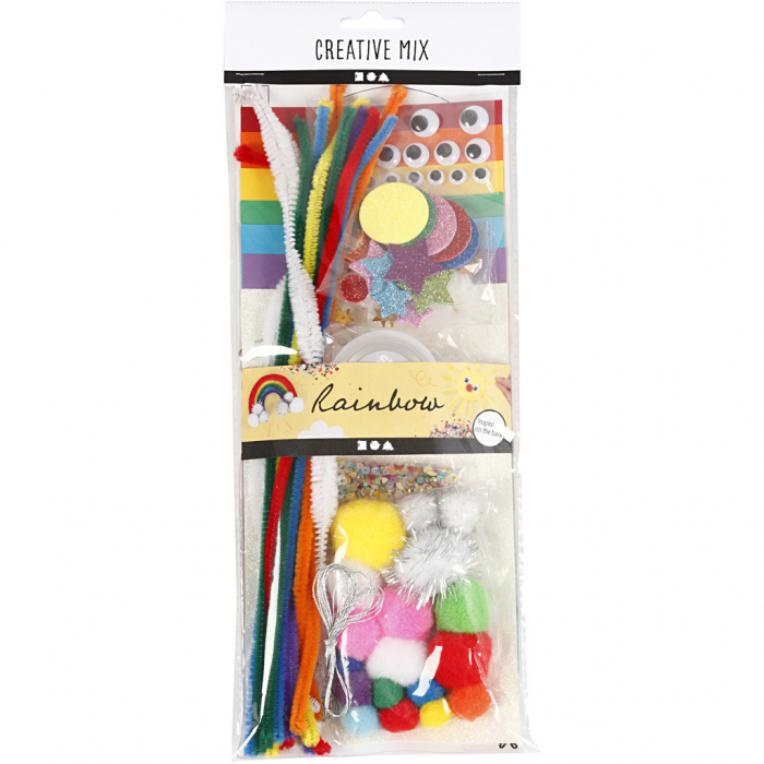 Set de creatie mixt - Curcubeu [2]