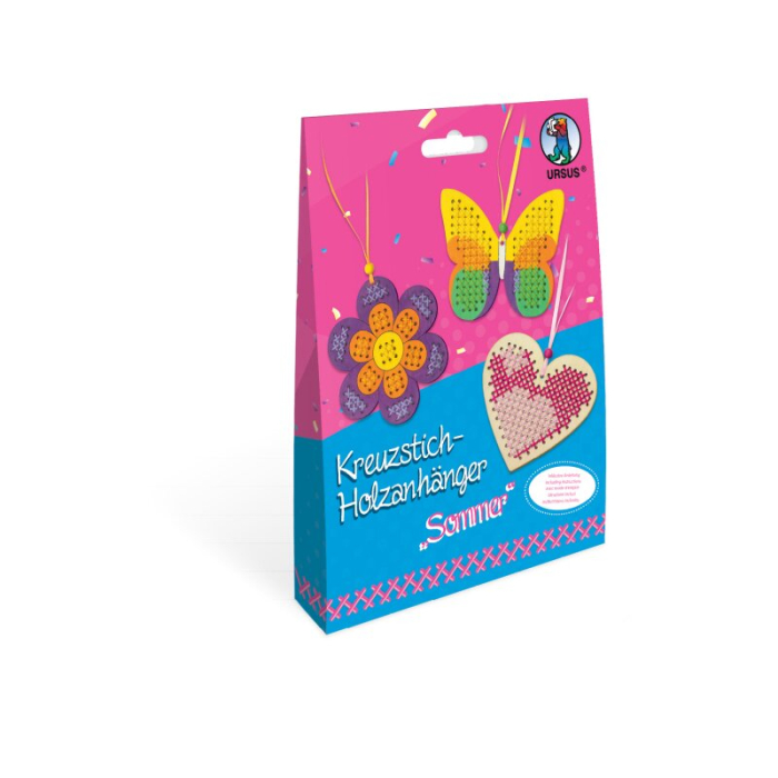 Set de cusut - Fluture, floare, inimă [2]