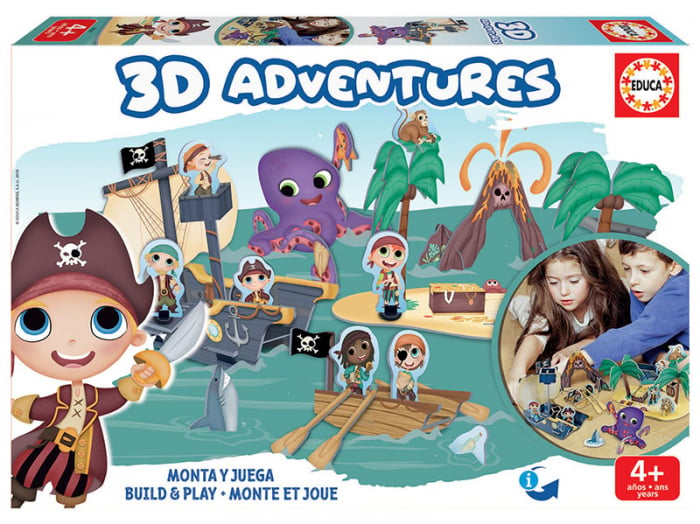 Set de joaca - Aventuri 3D cu pirati