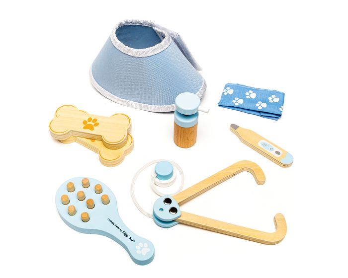 11320 33002 Set de joacă cu 12 accesorii - La veterinar Bigjigs [3]