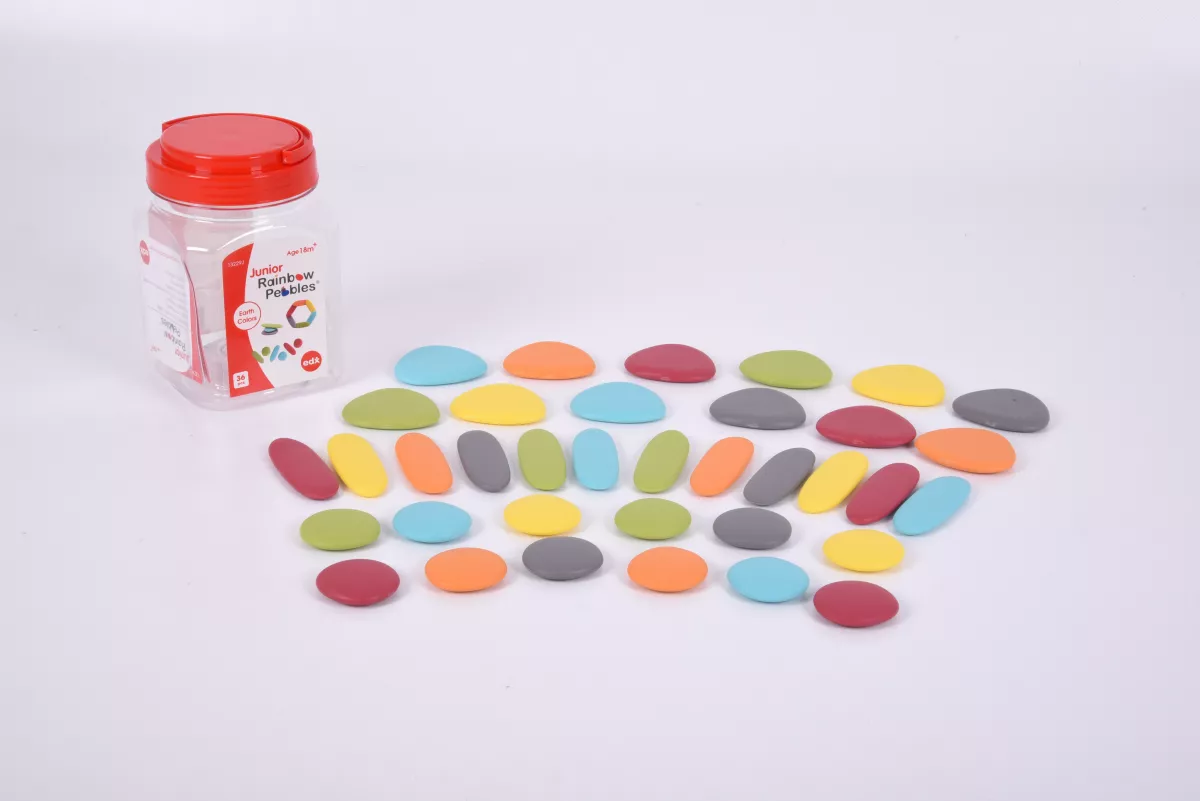 Set de pietre din plastic în 6 culori [2]