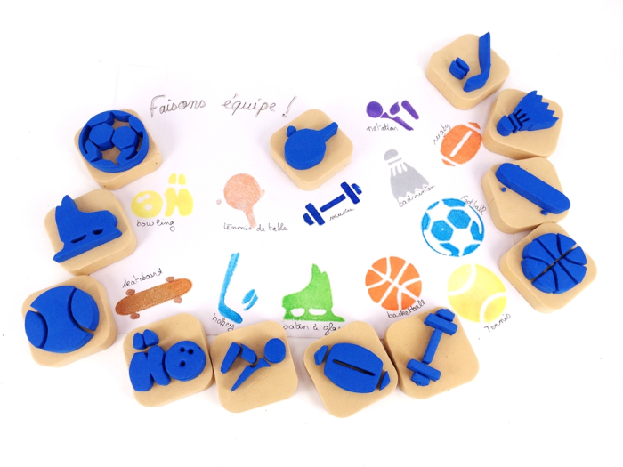 Set maxi cu 84 mini-ștampile [4]