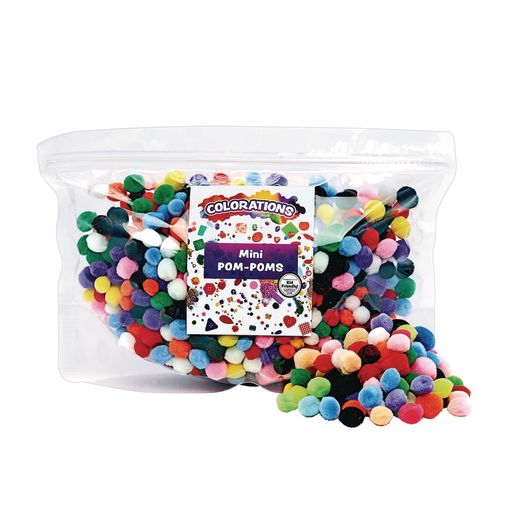Set mini pom-pom muticolor - 450 de piese [2]