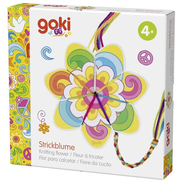 Set pentru tricotat brățări cu 6 fire de lână și cadru în formă de fluture [2]