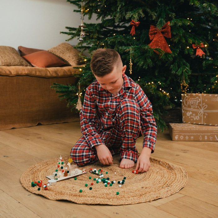 Set pom-pom in culori de Craciun, 1000 bucati [3]