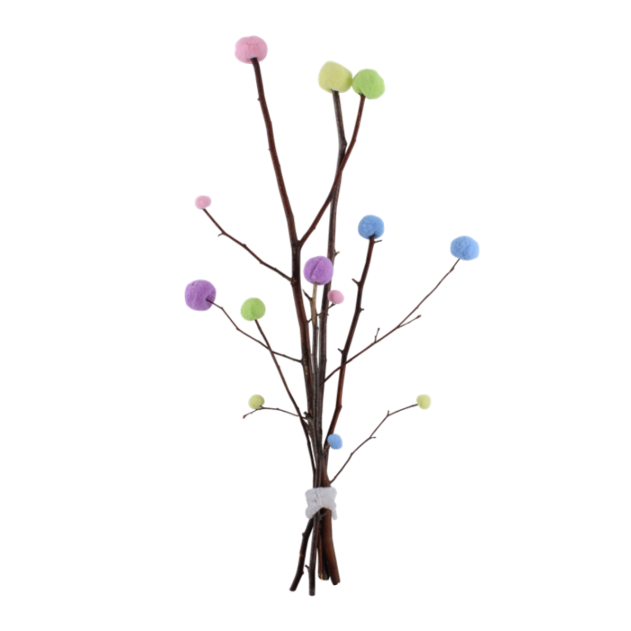 Set pom-pom în culori pastelate - 200 de piese [3]