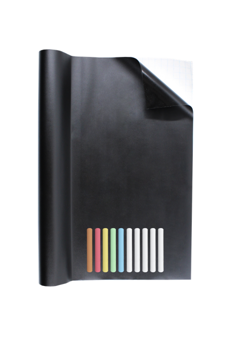 Set tablă de scris autoadezivă și 10 crete, 45 x 200 cm [3]