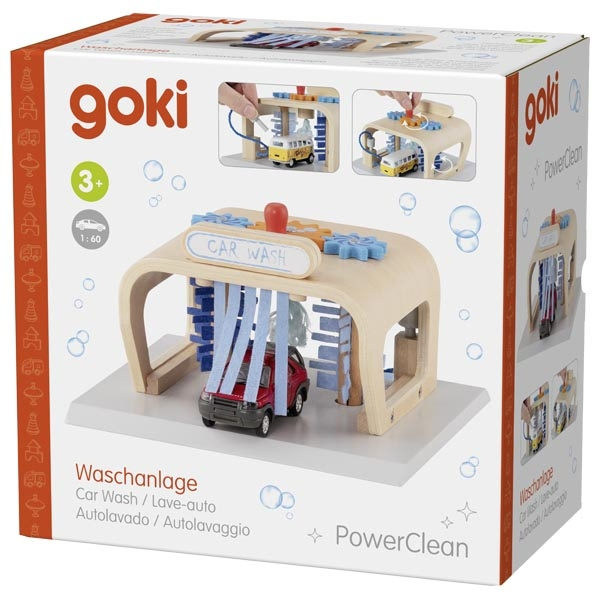 Spălătorie auto din lemn, 16 x 16 x 10 cm [3]