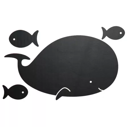 Tabla de scris autoadeziva in forma de balena