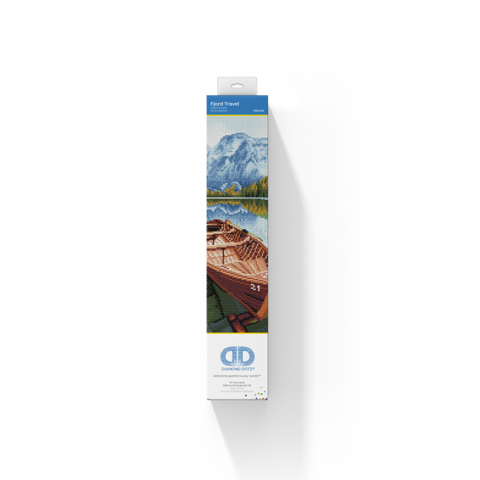 Tablou cu diamante - Barca pe apa [2]