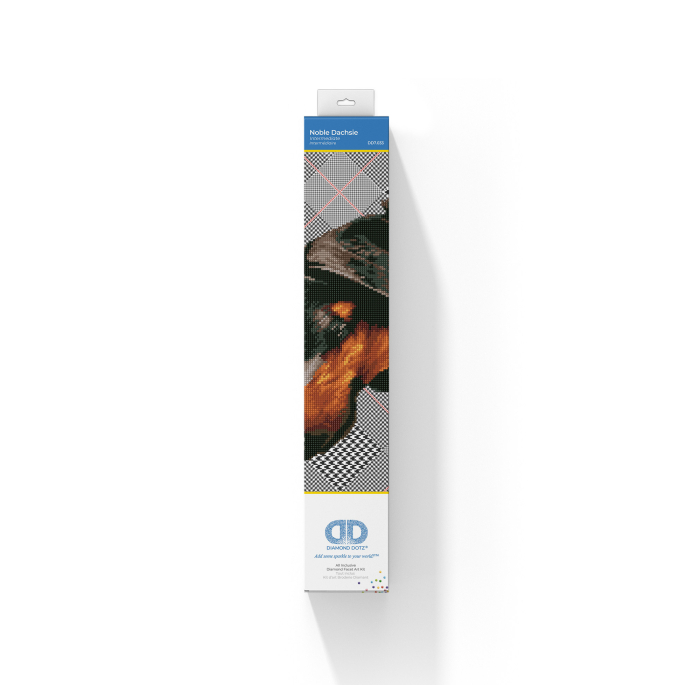 Tablou cu diamante - Dachsie, 37 x 47 cm [2]