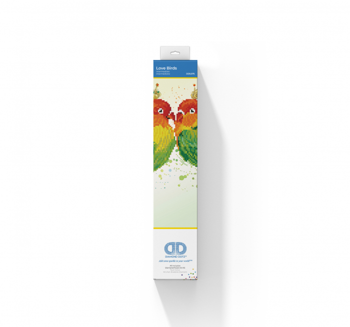 Tablou cu diamante - Pasari indragostite [2]