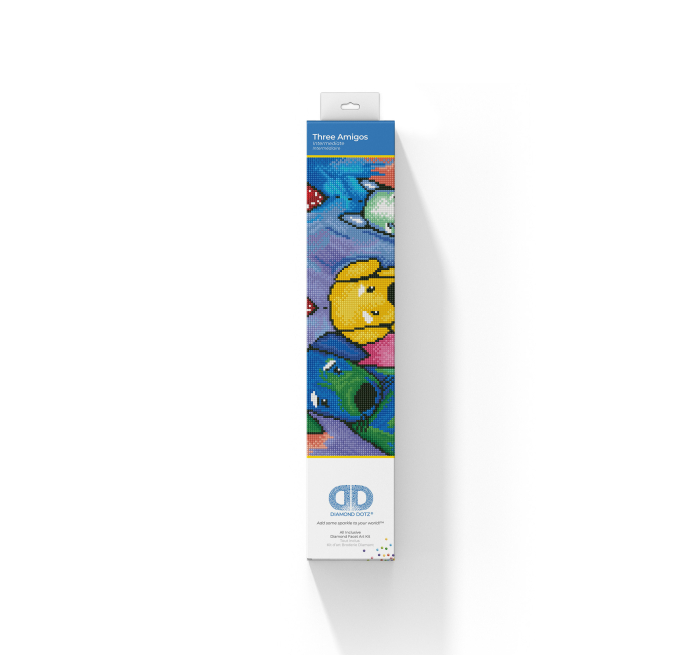 Tablou cu diamante - Trei prieteni, 32 x 42 cm [2]