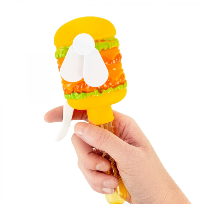 Tub cu baloane de sapun cu ventilator - Burger/Cartofi prajiti [3]