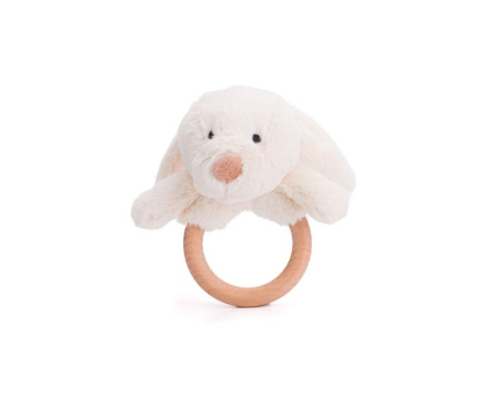 Jucarii de plus - 11330 BB616 Inel senzorial pentru bebeluși - Cățelușul visător Bigjigs