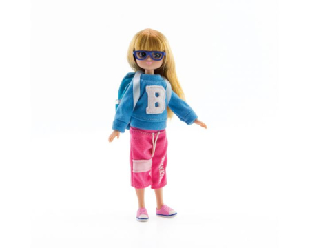 Cutia cu jucarii - 11366 LT151 Păpușă Lottie - Pregătită de școală, 18 cm Bigjigs