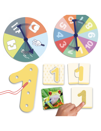 Jocuri matematice -  Provocarea numerelor de la 1 la 10 