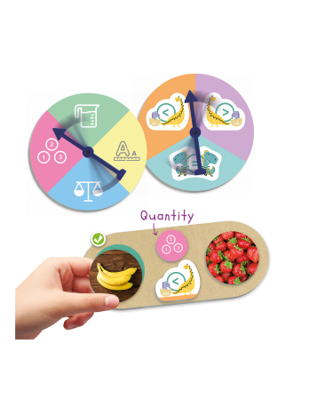 Jocuri de asociere si observare - Compară cu ajutorul dinozaurilor: mai mare decât, mai mic decât sau la fel ca?