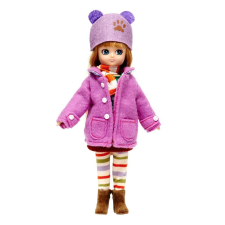Cutia cu jucarii - 7042 LT002 Păpușă Lottie în ținută de toamnă (18 cm) Bigjigs