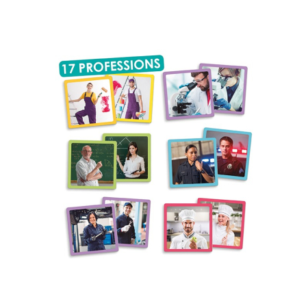 Explorarea mediului inconjurator - Joc de memorie - Egalitate în meserii