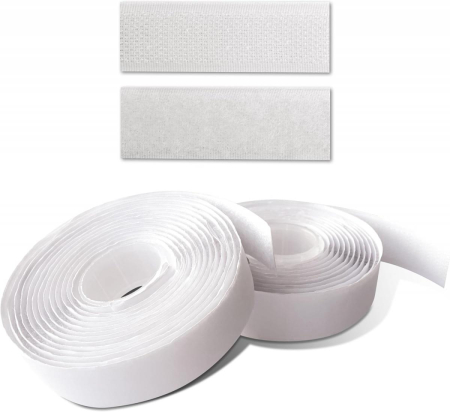 Accesorii decorative - Bandă velcro autoadezivă (scai), 3 m x 2 cm