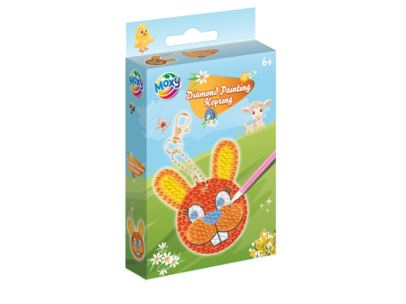 Art&Craft - Breloc cu diamante - Iepuraș