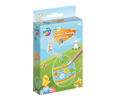 Art&Craft - Breloc cu diamante - Ou de Paște