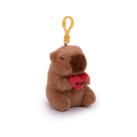 Jucarii de plus - Breloc din plus -  Capybara, 11 cm
