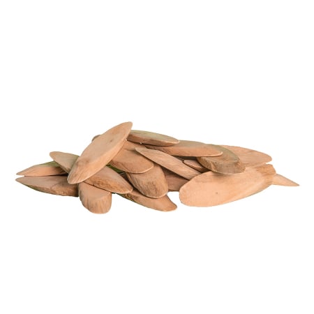 Accesorii decorative - Bucăți ovale din lemn - 250 gr