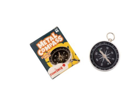 Jocuri si jucarii educative - Busola metalica, 6 cm